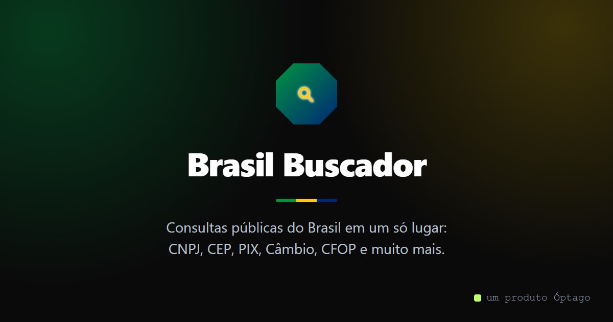 Prévia do sistema Brasil Buscador